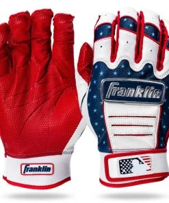 Franklin Jewel Event Fourth Of July Batting Gloves Adult Batting Gloves