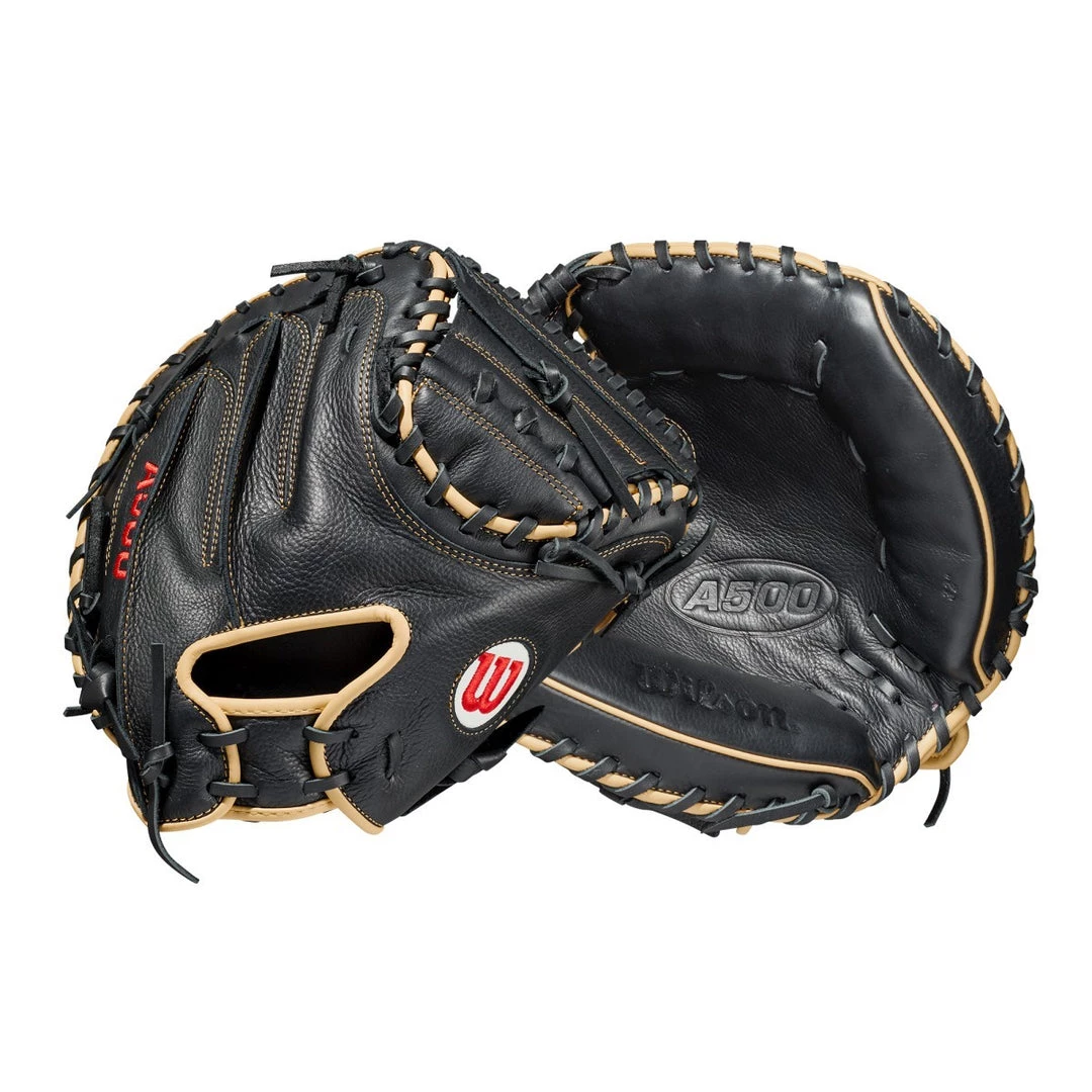 Wilson A500 Youth Catcher's Baseball Mitt - 32" 3 Wilson A500 Youth Catcher's Baseball Mitt - 32"