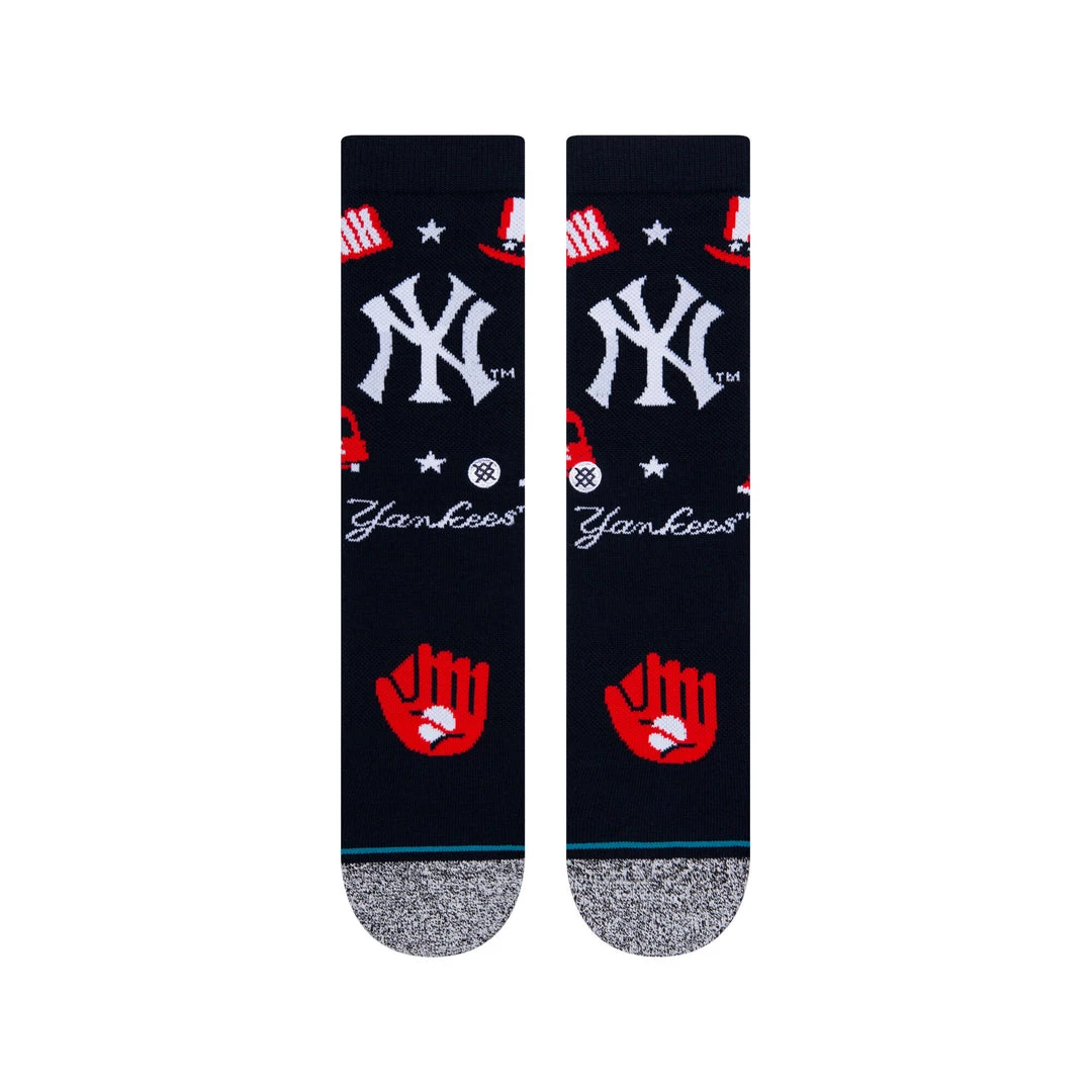 Stance MLB New York Yankees Landmark Crew Socks 4 Stance MLB New York Yankees Landmark Crew Socks
