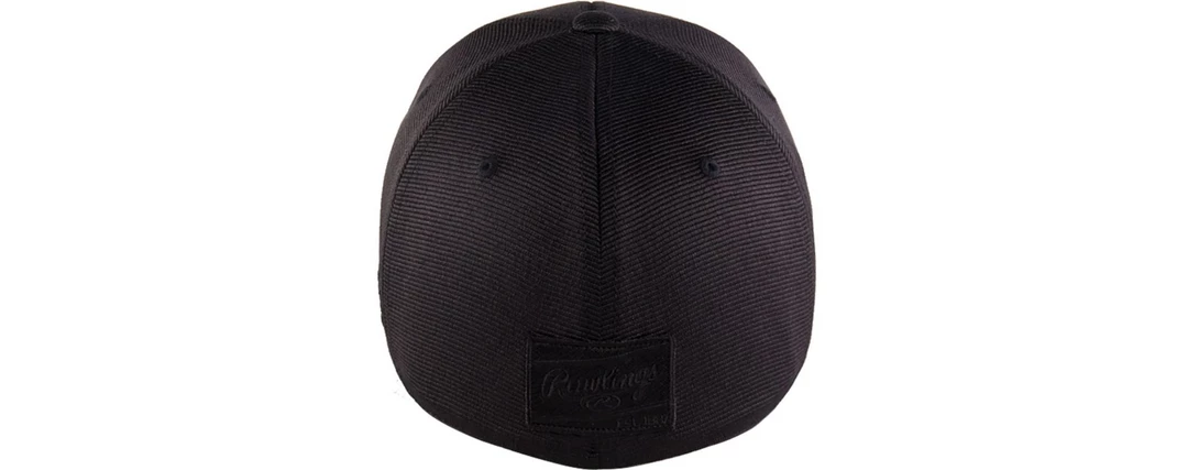 Black Clover + Rawlings BlackOut Fitted Hat Men’s 5 Black Clover + Rawlings BlackOut Fitted Hat Men’s