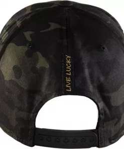 Black Clover + Rawlings Camouflage Snapback Hat Men’s