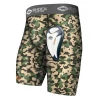 Cups Shock Doctor Camo Core Compression Short With Bio-Flex Cup