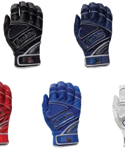 Franklin Powerstrap Chrome Adult Batting Gloves