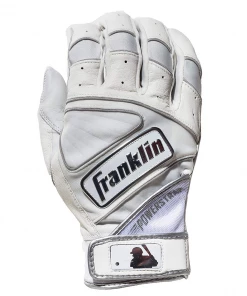 Franklin Powerstrap Chrome Adult Batting Gloves