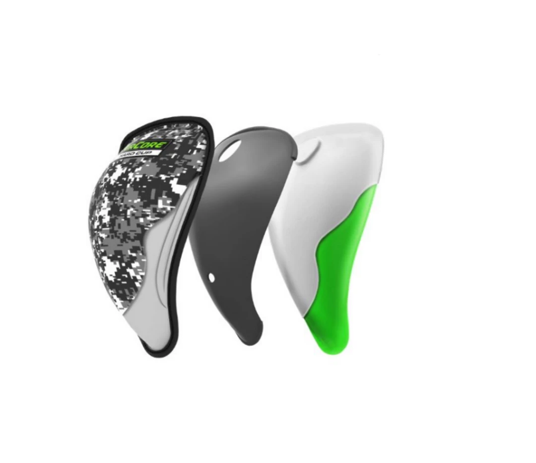 Shock Doctor White Compression Short With AirCore Hard Cup - Mens Cups 4 Shock Doctor White Compression Short With AirCore Hard Cup - Mens Cups