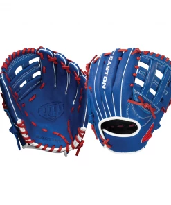 Easton Future Elite Youth FE1100 Royal/Red Baseball Glove - 11"
