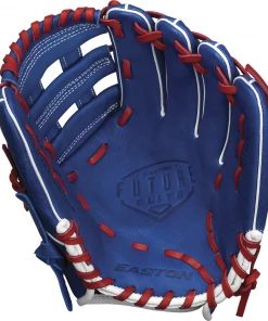 Easton Future Elite Youth FE1100 Royal/Red Baseball Glove - 11