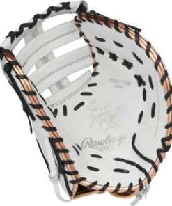 Fastpitch Softball Rawlings Heart Of The Hide PRODCTSBW Fastpitch 1st Base Mitt - 13