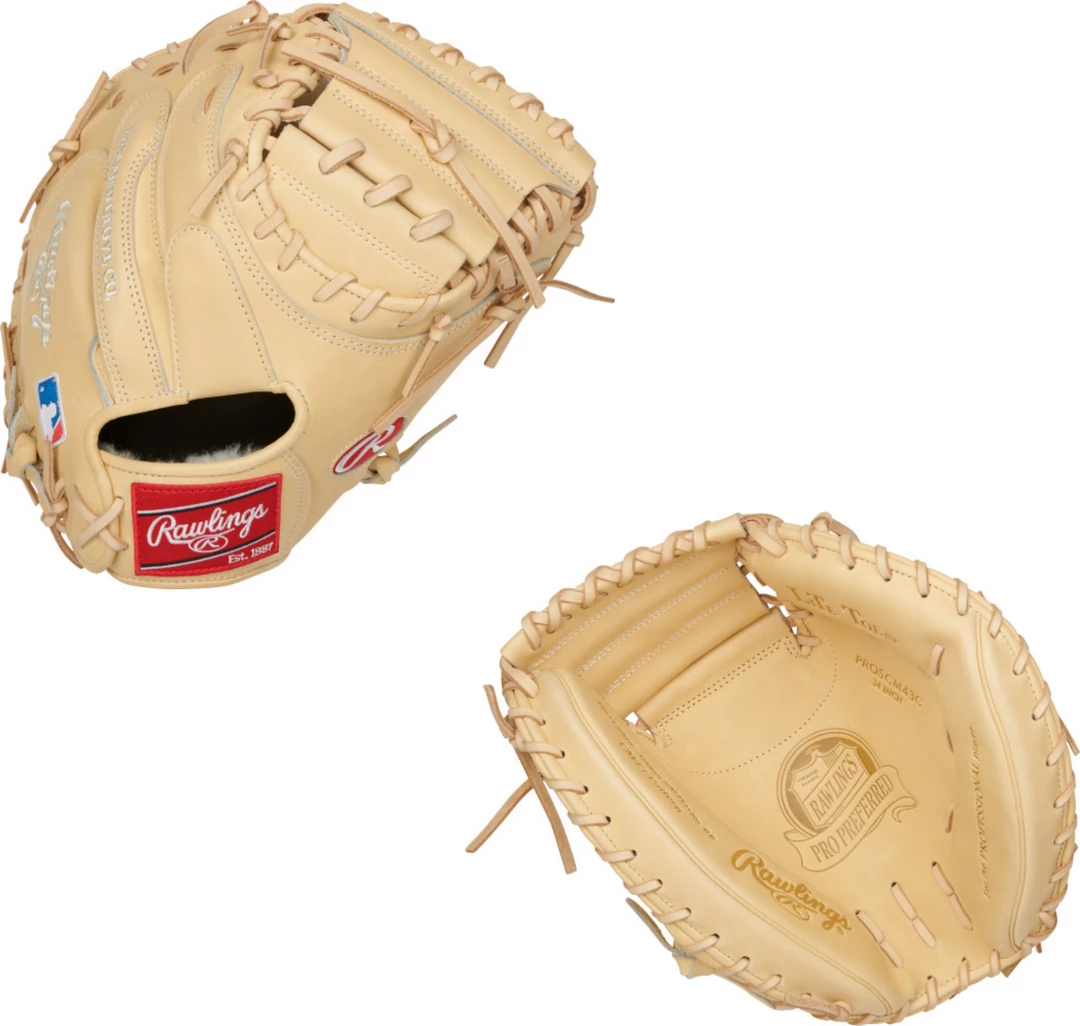 Rawlings Pro Preferred PROSCM43C Catchers Mitt - 34" Baseball 3 Rawlings Pro Preferred PROSCM43C Catchers Mitt - 34" Baseball