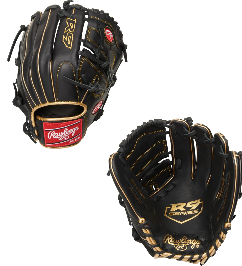 Rawlings R9206-9BG Pitchers/Infield Glove - 12" 3 Rawlings R9206-9BG Pitchers/Infield Glove - 12"