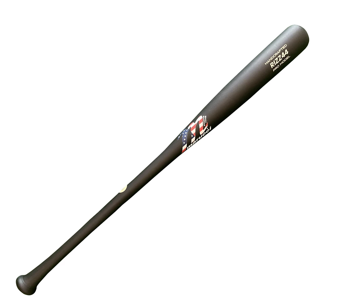 Marucci Custom RIZZ44 Matte Black Pro Model Maple Wood Baseball Bat 3 Marucci Custom RIZZ44 Matte Black Pro Model Maple Wood Baseball Bat