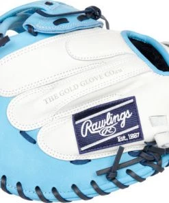 Fastpitch Softball Rawlings Liberty Advanced 2022 Color Series RLACM34FPWCBN Fastpitch Catchers Mitt - 34