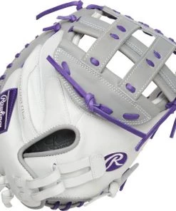 Rawlings Liberty Advanced 2022 Color Series RLACM34FPWPG Fastpitch Catchers Mitt - 34" Fastpitch Softball