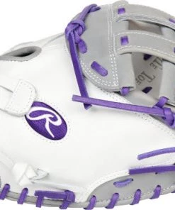 Rawlings Liberty Advanced 2022 Color Series RLACM34FPWPG Fastpitch Catchers Mitt - 34