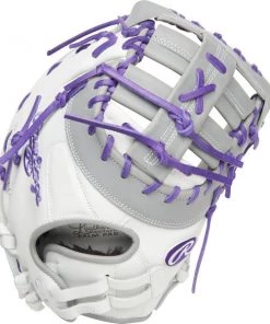 Fastpitch Softball Rawlings Liberty Advanced 2022 Color Series RLADCTSBWPG Fastpitch 1st Base Mitt - 13"