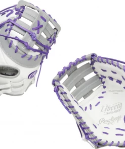 Fastpitch Softball Rawlings Liberty Advanced 2022 Color Series RLADCTSBWPG Fastpitch 1st Base Mitt - 13"