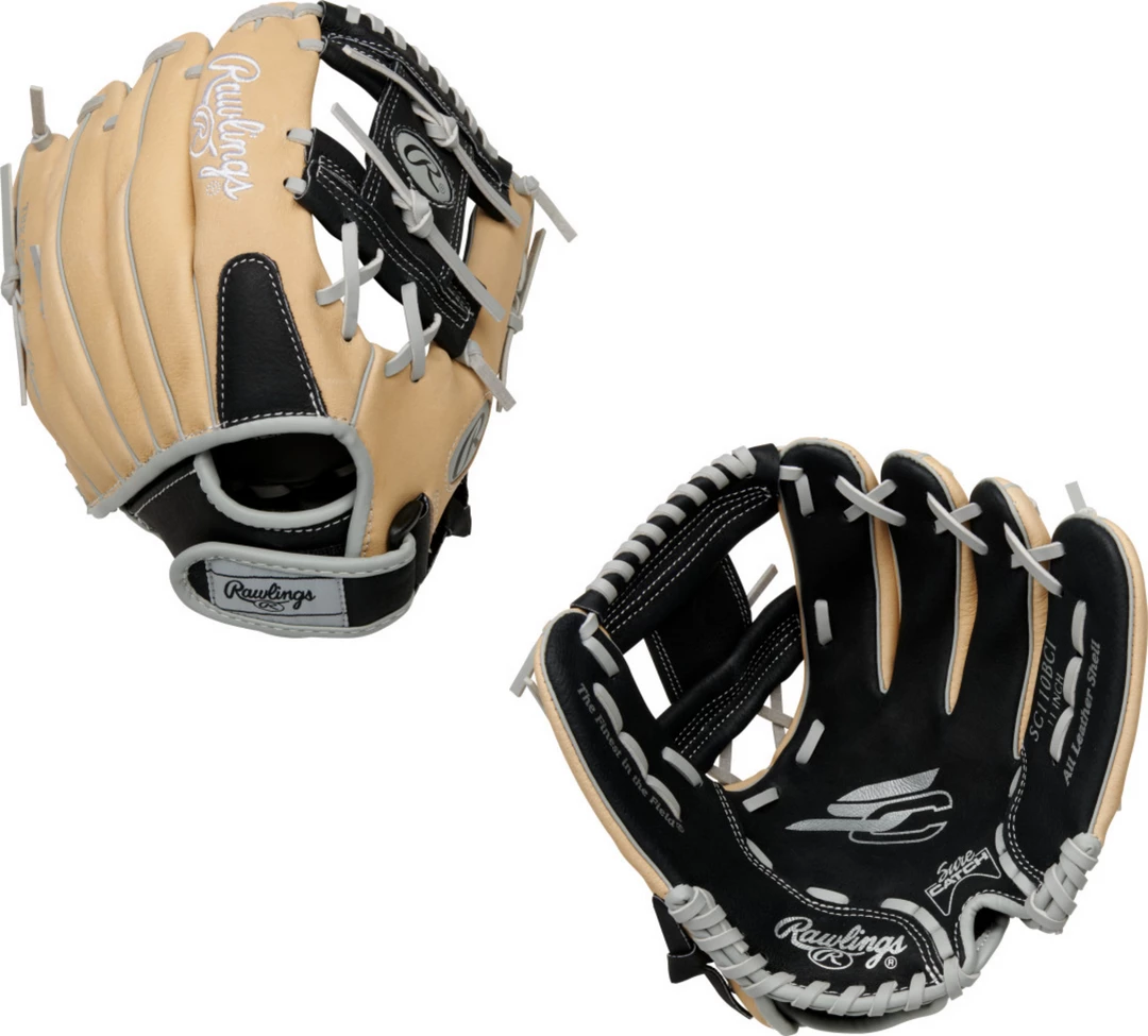 Rawlings Sure Catch Youth Model Baseball Glove - 11" 3 Rawlings Sure Catch Youth Model Baseball Glove - 11"