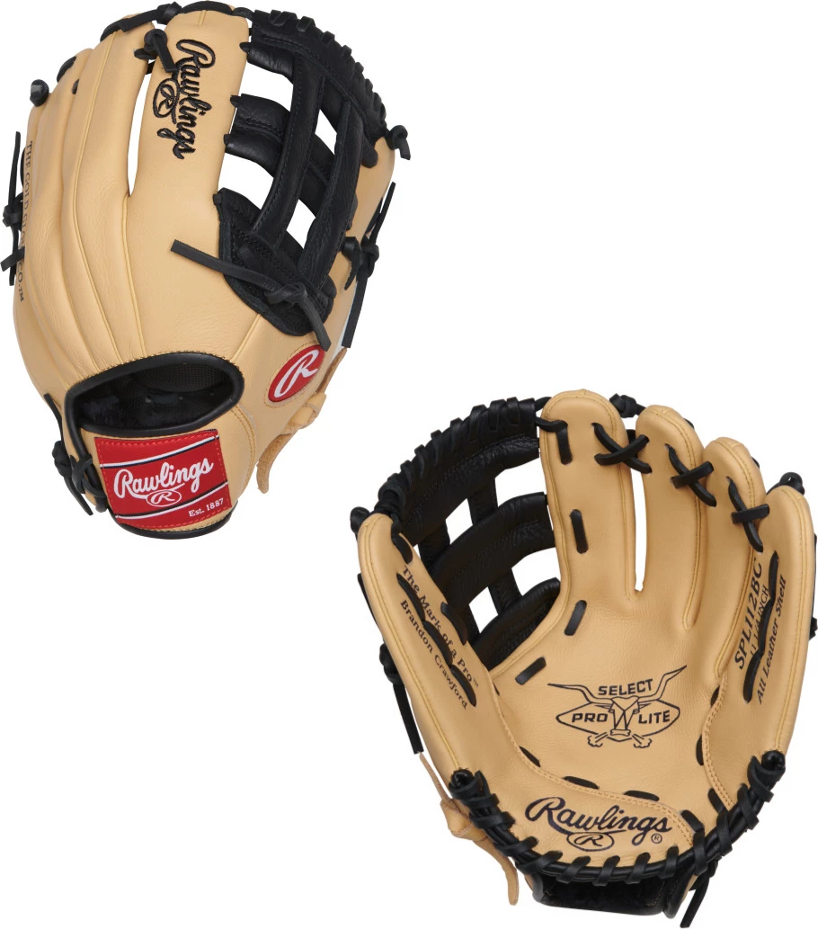 Rawlings Select Pro Lite SPL112CB Youth Model Baseball Glove - 11.25" 3 Rawlings Select Pro Lite SPL112CB Youth Model Baseball Glove - 11.25"