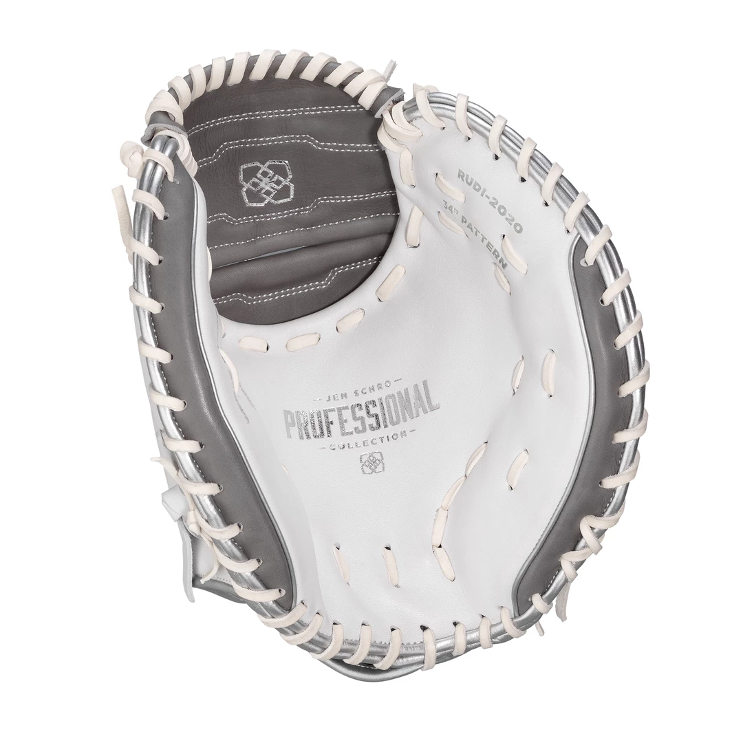 Easton Professional Collection Signature Series Jen Schroeder Fastpitch Catcher's Mitt - 34" 4 Easton Professional Collection Signature Series Jen Schroeder Fastpitch Catcher's Mitt - 34"