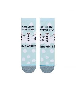 Stance With My Snowmies Kids Crew Socks