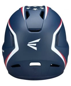 Easton Z5 2.0 Matte Finish Stars And Stripes Baseball Batter's Helmet With Universal Jaw Guard Helmets