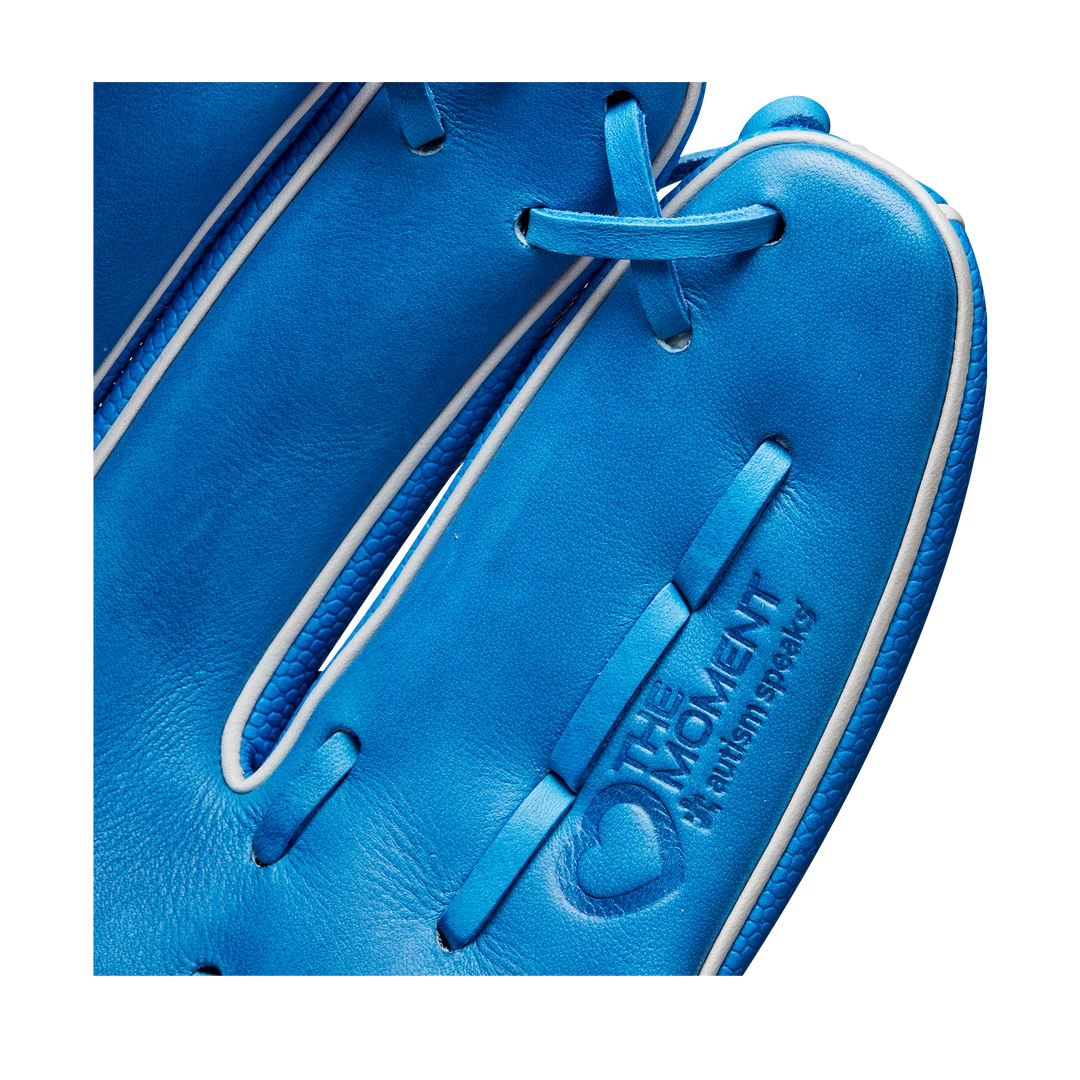 Wilson 2023 A2000 Love The Moment Autism Speaks DP15SS Baseball Glove - 11.5" 11 Wilson 2023 A2000 Love The Moment Autism Speaks DP15SS Baseball Glove - 11.5"