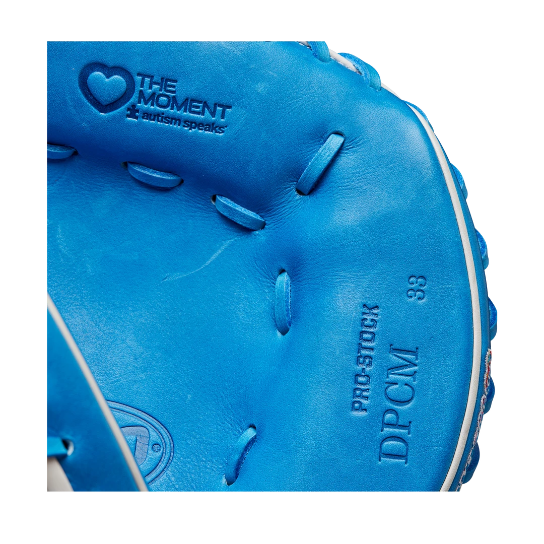 Wilson 2023 A2000 Love The Moment Autism Speaks CM33 Baseball Glove - 33" 10 Wilson 2023 A2000 Love The Moment Autism Speaks CM33 Baseball Glove - 33"