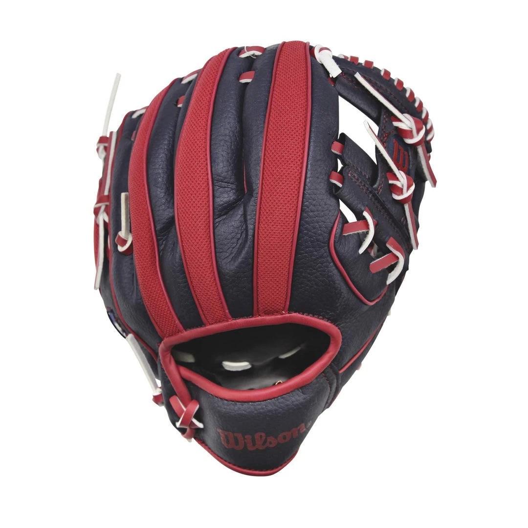 Wilson MLB Red Sox Tee Ball Glove - 10" Baseball Youth 4 Wilson MLB Red Sox Tee Ball Glove - 10" Baseball Youth