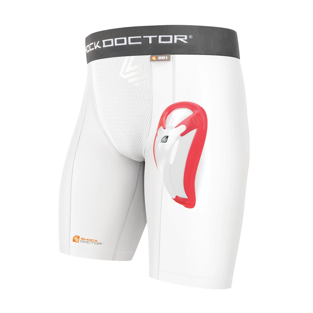 Shock Doctor Core Compression Short With Bio-Flex Cup 3 Shock Doctor Core Compression Short With Bio-Flex Cup