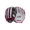 Wilson 2021 A200 Girls' Tee Ball Glove - 10" Fastpitch Softball