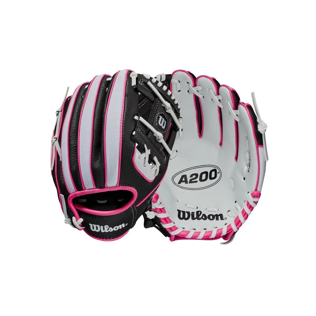 Wilson 2021 A200 Girls' Tee Ball Glove - 10" Fastpitch Softball 3 Wilson 2021 A200 Girls' Tee Ball Glove - 10" Fastpitch Softball